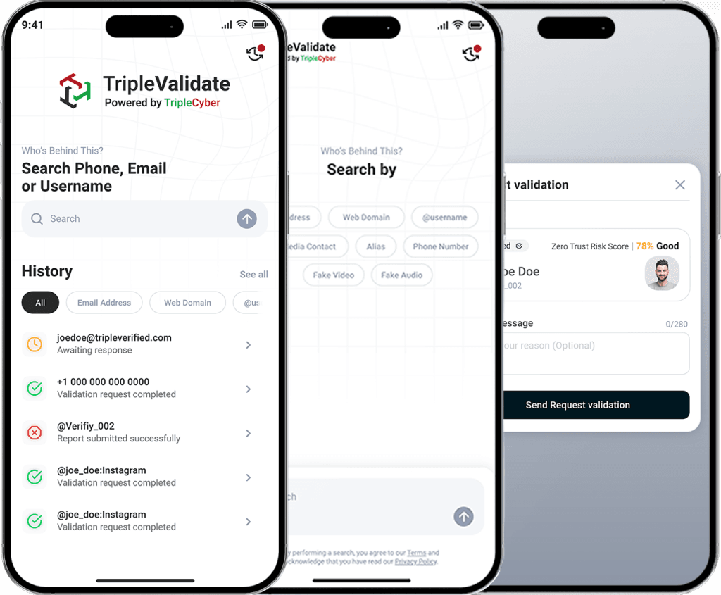 Triple Validate - Identity Verification