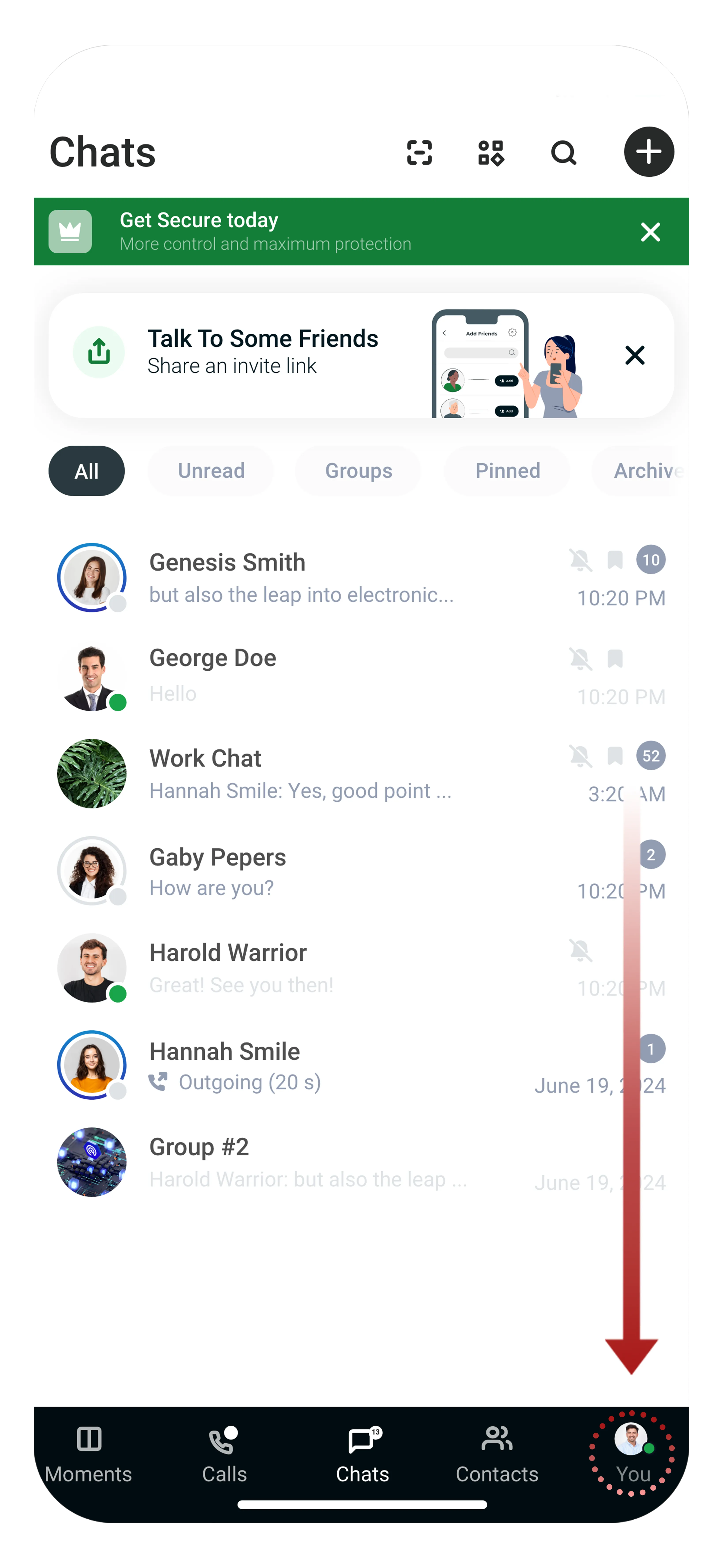 Zone selection screen showing Anonymous, Verified, and Secure options